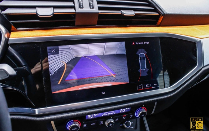 Audi Q3 cena 134444 przebieg: 43000, rok produkcji 2019 z Urzędów małe 781